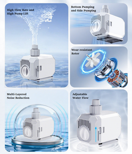 Nouvelle Arrivée Pompe Submersible Réglable Jeneca à Double Mode d'Utilisation, en ABS Durable, Écologique, Rectangulaire, Silencieuse, pour Intérieur, Extérieur et Patio - Product Image 3