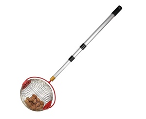 Recolector <span class=keywords><strong>de</strong></span> <span class=keywords><strong>Nueces</strong></span> Rodante Multiusos <span class=keywords><strong>de</strong></span> Alambre <span class=keywords><strong>de</strong></span> Acero Ligero Ajustable con Mango Telescópico OEM - Product Image 5