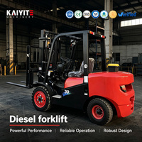 Chariot élévateur diesel de 3,5 tonnes, équipement de manutention, moteur de marque réputée, prix compétitif