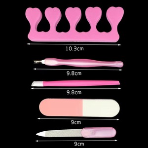 Bin Chân Một Cách Riêng Biệt Và Công Cụ Làm Móng Tay 5Pcs Một Bộ Móng Chân Cho Móng Tay Salon Móng Chân Chân Spa Ngón Chân Tách Cho Phụ Nữ - Product Image 3