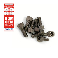 Vis à tête hexagonale en titane GR5, norme DIN ISO, haute précision, résistantes à la corrosion, taille personnalisée