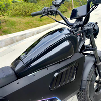 HCBK/HIMOTO/Warrior Nouveau Modèle de Vélo Électrique, Boîte de Rangement et Sac pour Réservoir de Carburant, Coque Rigide en PP, Sans Logo, Compatible DIV, CHINE