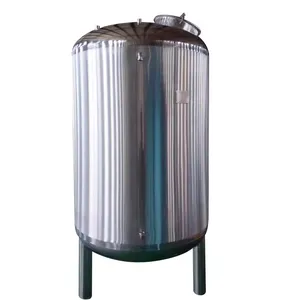 industrial stainless steel water filter tank sand filter tank to remove dissolved solid and suspended for water treatment