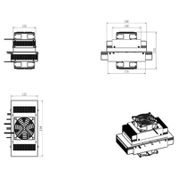 Kit de système de refroidissement par réfrigération Peltier thermoélectrique 12v dispositif de refroidissement à semi-conducteur