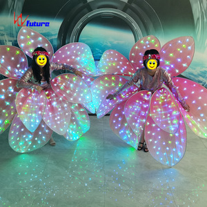 360 פיקסל לתכנות שליטה זוהר עלה כותרת חצאית - Product Image 6