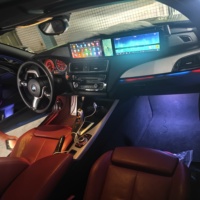 Layar Radio Mobil Android 10.25" Triple Screen 12+256G Wireless Carplay Upgrade Stereo Player untuk BMW Seri 2 F22 F23 2014-2017