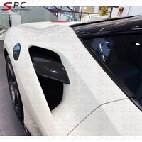 SPC 488 évents latéraux en Fiber de carbone pour Ferrari 488 GTB écopes latérales en Fiber de carbone pour Ferrari 488 Spider Air in Take Car Accessories