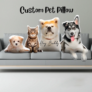 Gối thú bông hình dạng độc đáo, chất liệu bông PP mềm mại, in logo tùy chỉnh, giao hàng nhanh từ kho Mỹ - Product Image 3