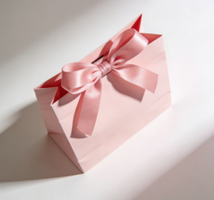 Sacs en papier d'emballage cadeau de luxe avec poignée en corde, logo personnalisé en relief, imprimé sur du carton pour vêtements - Product Image 2