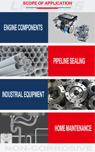 LAMBOSS Sellador y Adhesivo de Color Personalizado, Producto de Silicona RTV para Fabricación de Juntas - Product Image 4