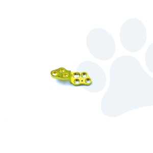 Rechtlijnig maxillofaciaal chirurgisch instrument orthopedisch implantaat 25 graden DPO vergrendelplaat voor botfixatie - Product Image 2