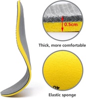 Orthèses pour pieds plats à soutien de la voûte plantaire, coussinets orthopédiques pour pieds varus et coussinets de coussinage orthopédiques