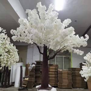 Albero Artificiale J07 Alto 1,8 m per Decorazioni Matrimoniali ed Eventi, Centrotavola Bianco con Fiori di Ciliegio - Product Image 6