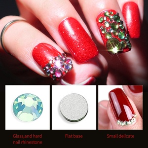 Strass SS4-SS20 opale pour ongles, tailles multiples, en cristal coloré, à fond plat, pour Nail Art, décorations pour vernis Gel UV 3D à faire soi-même, 1 boîte - Product Image 4
