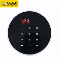 Coffres-forts numériques intelligents Qidots pour hôtels, coffres-forts électroniques à dépôt avec contrôle d'ouverture pour coffres-forts en acier