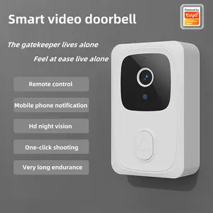 Doodle Smart Wireless HD Night Vision Video Doorbell Home Electronic Camera Intercom System WiFi Can Be Synchronized Mobile