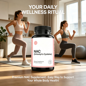 Cápsulas de NAC N-Acetil-L-Cisteína 600mg OEM/ODM, Suplemento Antioxidante para el Apoyo de la Inmunidad y la Fertilidad, Formulado por Dietistas - Product Image 4