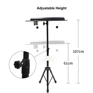 Portable Black Tattoo <b>Work</b> <b>Station</b> Table Desk Adjustable Height for Tattoo Equipment and Studio Furniture - Product Image 2