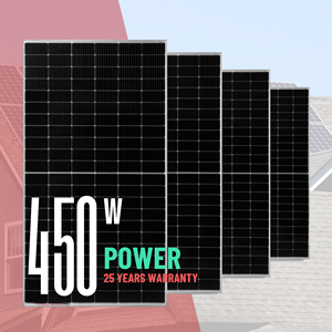 แผงเซลล์แสงอาทิตย์แบบโมโนคริสตัลไลน์550วัตต์โมโนคริสตัลไลน์100W 200W 300W 450W 500W 550 W หลังคามีความยืดหยุ่นสำหรับ OSM10NT-HM ในบ้าน - Product Image 3