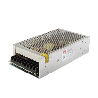Alimentation LED MFW 220V/110V 12VDC 6A, convertisseur DC-DC, boîtier en acier inoxydable pour usage industriel, certifié CE RoHS, garantie 2 ans, S-200-24