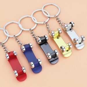 Custom Laser Logo Zinc Alloy Metal Skateboard Keychain 5 Color Option Scooter Saketboard <b>Key</b> <b>Chain</b> - Product Image 3