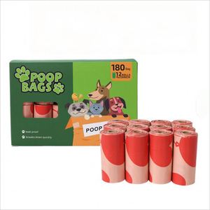 RDY Bulk Custom Eco Friendly PE Dog Poop Bags Sturdy Leakproof Corn Starch Fully <b>Compostable</b> Dog Poop Bag - Product Image 1