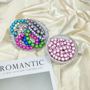 4-20mm sihirli boncuk plastik akrilik yuvarlak 3D Illusion mucize işık halka boncuk takı yapımı için - Product Image 3