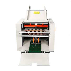 Automatic <b>Paper</b> Folding Machine Portable Multiple Office Instruction Brochure <b>Leaflet</b> Folding Save Manpower - Product Image 2