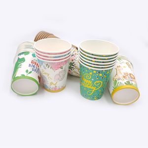 Vasos desechables para fiestas, 250 ml, gruesos, para uso comercial y doméstico, pedidos al por mayor disponibles, con logo impreso, Año del Dragón - Product Image 2