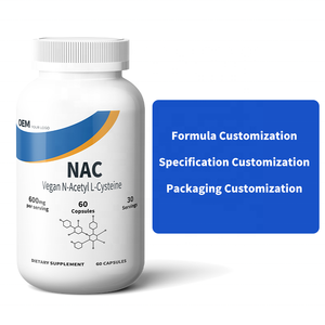 Cápsulas de N-acetil-L-cisteína (NAC) de Marca Privada OEM, Venta al Por Mayor de Fábrica, Fórmula y Empaque Personalizados, Suministro Estable - Product Image 2