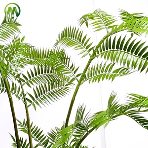 Grande Pianta Artificiale di Felce Bracken <span class=keywords><strong>in</strong></span> <span class=keywords><strong>Vaso</strong></span>, Foglie Verdi di Felce <span class=keywords><strong>in</strong></span> Contenitore, Bonsai Artificiale di Felce - Product Image 3