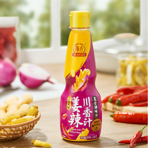 Haoji Maggie Fabricant OEM Vente chaude 220g Coussin de Sichuan Gingembre et Chili Sauce Sichuan - Product Image 5