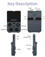 Nouveau jeu XU10 3D open source 64bit LINUX RK3326S 3.5 pouces IPS Console de jeu classique portable pour FC Mini rétro double manette cadeau