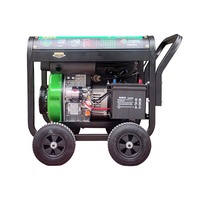 Fabricant 7kW 8 kva 220v énergie libre moteur diesel monocylindre générateur soudure diesel moteur électrique et générateur