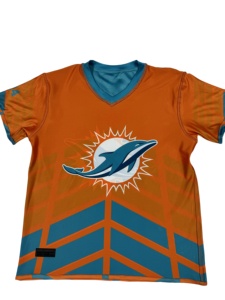 CUSTOM ADD LOGO SINGLE PLY REVERSIBLE FLAG FOOTBALL <span class=keywords><strong>JERSEY</strong></span> - Product Image 3