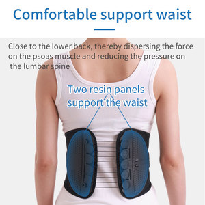 Diskon besar penjepit pendukung <span class=keywords><strong>Lumbar</strong></span> tali serut dapat disesuaikan uniseks sakit pinggang mengurangi nyeri pinggang medis - Product Image 3