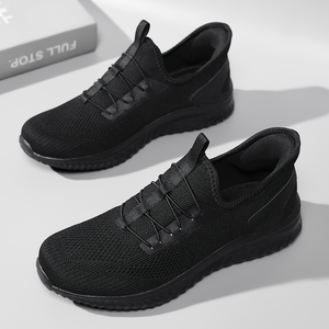<strong>Men's</strong> Lightweight Mesh Casual Sneakers Breathable Walking Style Shoes Slip-on Comfort Sock <strong>Trainers</strong> <strong>for</strong> Sports Fitness Training - Product Image 4