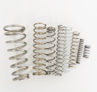 Ressort de compression hélicoïdal en fil métallique SS304 Caiyin, sur mesure, en acier inoxydable zingué