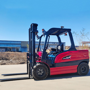 800kg Electric Forklift - Low Noise With Commercial <b>Storage</b> For Industrial Use - Product Image 4