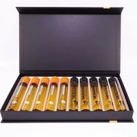 Flacon de test en verre pour vin rouge, mini flacon vide personnalisé de 50 ml et 100 ml, emballage pour échantillon, tube à essai commercial, flacon à liqueur, flacon à jus, boisson