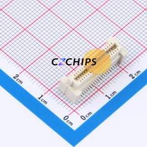 GT-B0805FSV77-40S0101 Board-to-Board & Backplane Connector SMD,P=0.8mm Connector 40P 0.8mm Vertical Mount 2 - Product Image 1