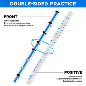 Moaen Putting Line Guide Aluminum Alloy Practice Tool For <b>Golf</b> <b>Training</b> <b>Aids</b> - Product Image 5