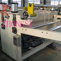 Machine à marbre artificiel à bas prix, ligne de fabrication de feuilles de marbre en PVC entièrement automatique, machine à fabriquer des murs/sols en marbre