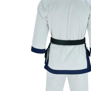 Uniforme de Jiu Jitsu de Manga Larga Personalizable de Alta Calidad, 100% Algodón en la Parte Delantera, Ropa de Entrenamiento de Artes Marciales Unisex Ligera - Product Image 3