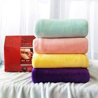 Couverture de lit en polaire et flanelle de polyester corail personnalisée, anti-bactérienne, toutes saisons, vente en gros