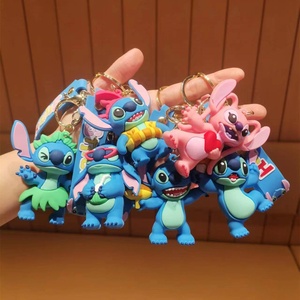 <span class=keywords><strong>2025</strong></span> New Arrival Món Quà Nhỏ Bán Buôn Mềm Cao Su Móc Chìa Khóa Chủ Dễ Thương Phim Hoạt Hình Túi Xe Vòng Chìa Khóa Phim Hoạt Hình Khâu Keychain - Product Image 2