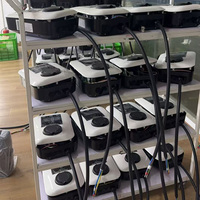 Anpassbares Logo GBT Typ 2 Mittelanschluss-Steckdose 7KW 11KW 22KW AC Wallbox EV-Ladegerät mit OCPP 1.6 Smart APP RFID IP65