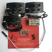 Micro pour guitare acoustique T7 B-BAND, égaliseur trois étages, style fin, dos de tortue