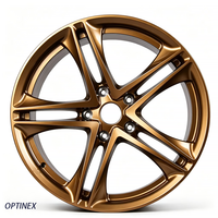 Jantes forgées sur mesure style lame bronze 16 17 18 19 20 21 22 23 pouces 5x112 5x114.3 5x120 5x127 5x130 pour BMW Audi Mercedes