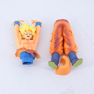 Dragon Ball Son Goku Spirit Bomb Super Saiyan <span class=keywords><strong>Migatte</strong></span> No Gokui Version endommagée par le combat Cheveux jaunes et noirs Décoration de bureau - Product Image 4